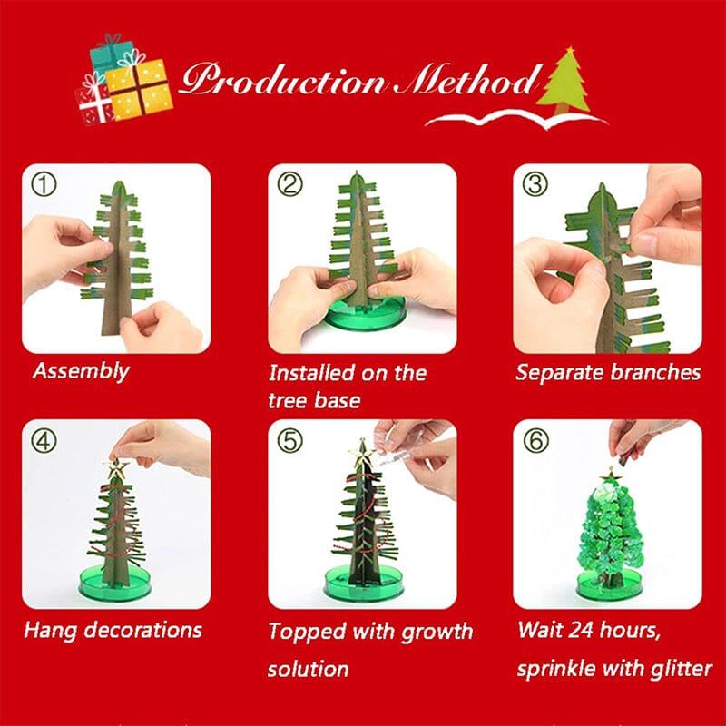 SAKER® Magic Growing Christmas Tree