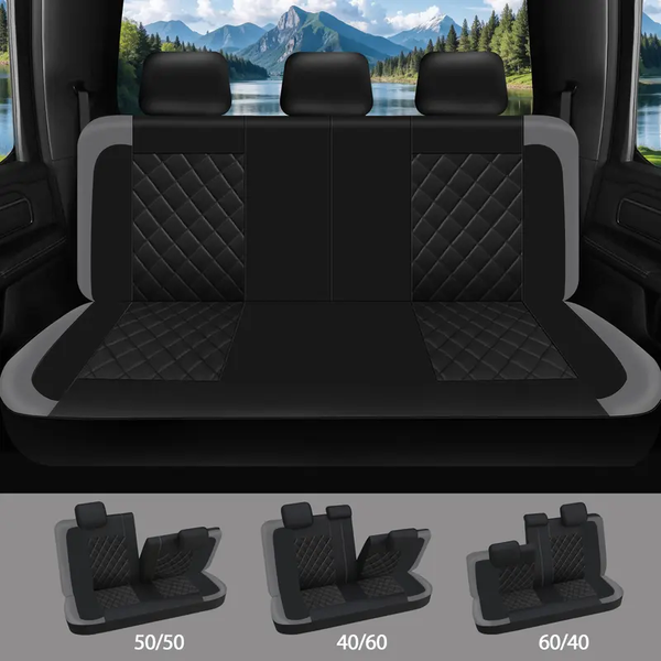 Sakerplus® Waterproof PU Leather Car Seat Covers