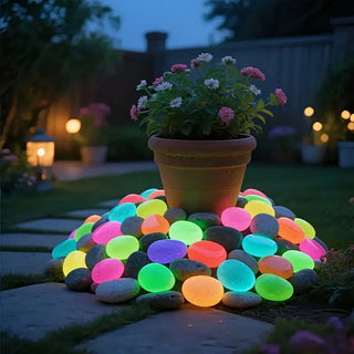 Sakerplus®  Glowing Pebbles For Garden Paths