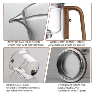 Sakerplus Enchanti Glass Tea Pot