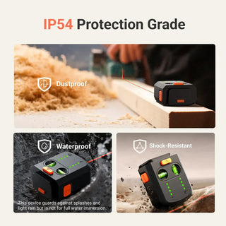 SAKER® 3-in-1 Wall-Mountable Laser Level Pro