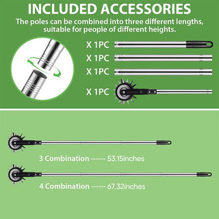 Sakerplus Wheeled Rotary Edger