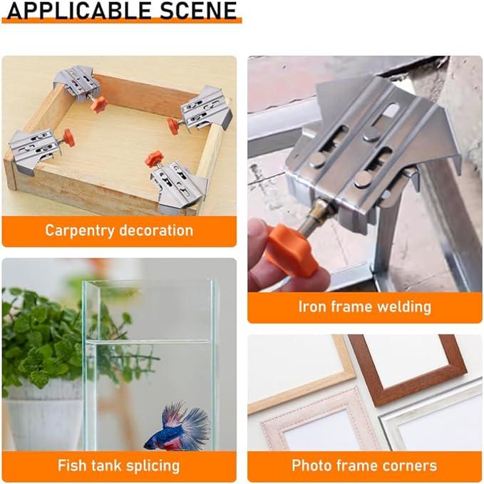 Saker 2024 Upgraded Right Corner Clamps