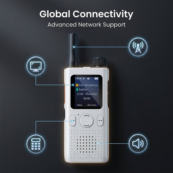 Sakerplus® Portable Long Range PoC Walkie Talkie