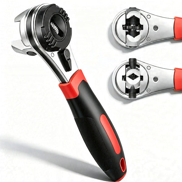 Sakerplus® 6-22mm Adjustable Universal Ratchet Wrench