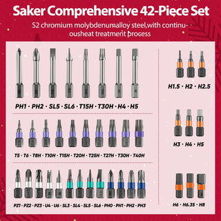 SAKER 42 in 1 Magnetic Screwdriver Set