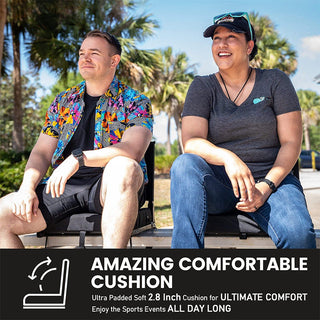 Saker Stadium Seats With Back Support