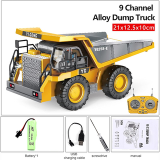 Saker Remote Control Excavator Construction Toys