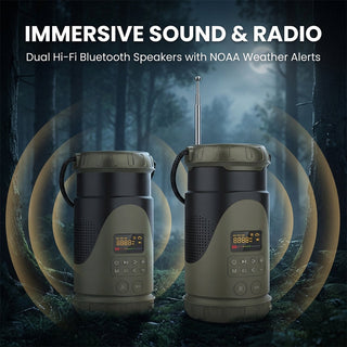 Sakerplus® Emergency Camping Lantern Flashlight Solar USB
