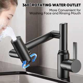 Sakerplus Bathroom Faucet With Temperature Display