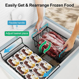 Sakerplus®  Efficient Stackable Freezer Storage Solution