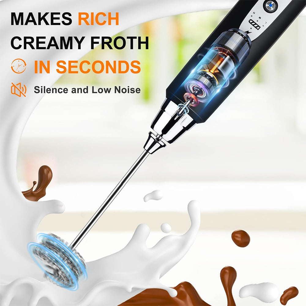 Sakerplus Rechargeable Electric Milk Frother