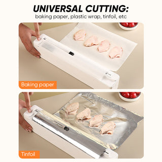 Saker Magnetic Electric Plastic Wrap Dispenser