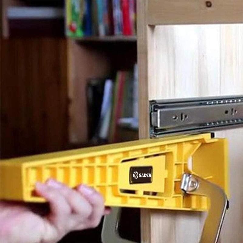 SAKER® 2 Piece Drawer Rail Installation Device
