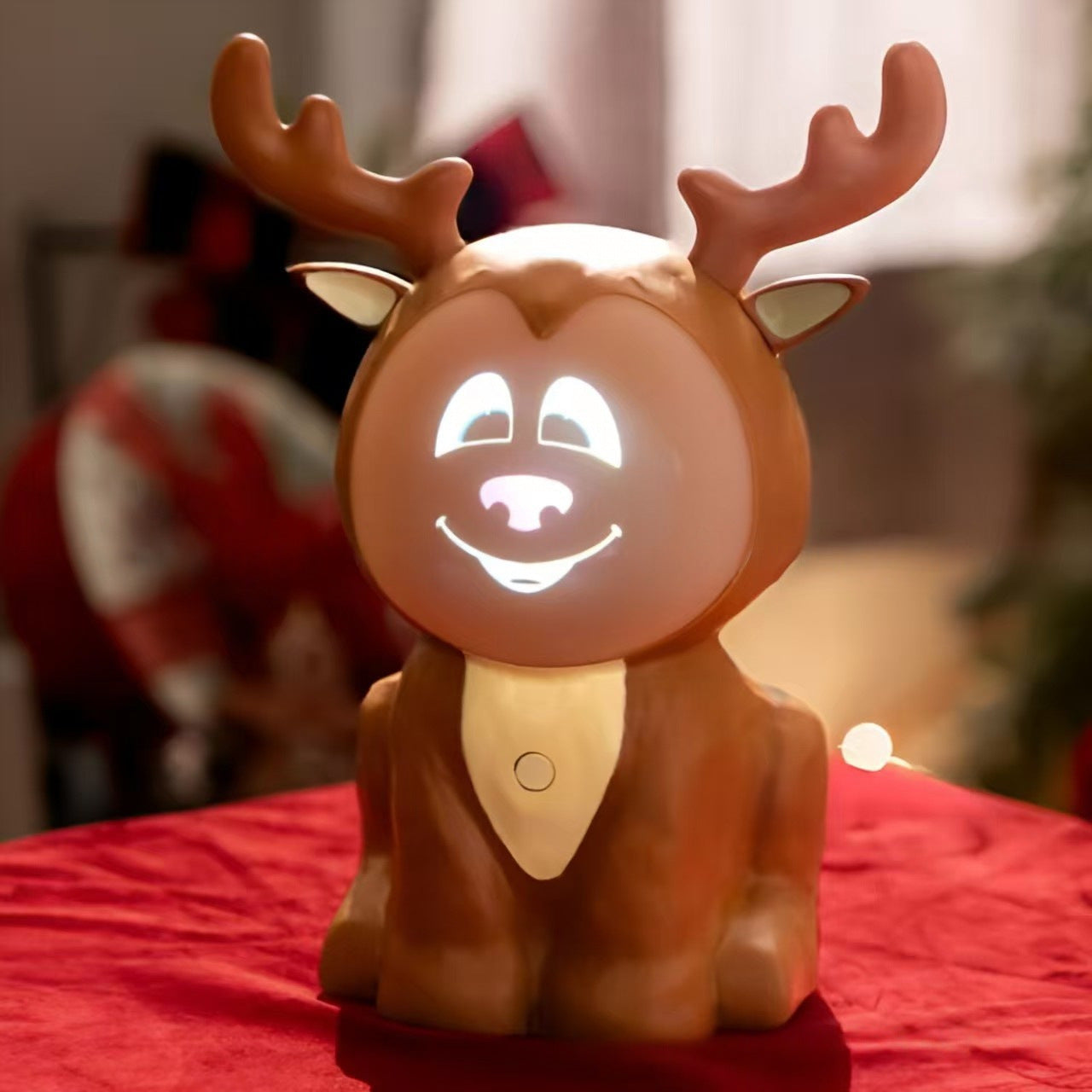 Sakerplus Animated Talking Reindeer Home Decor