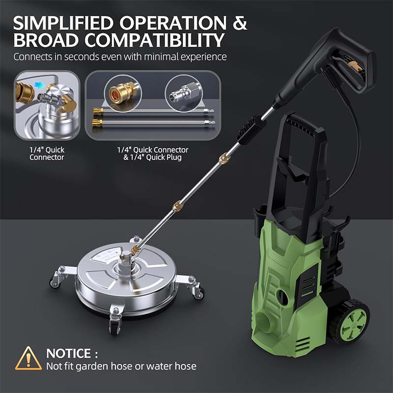 Saker Stainless steel pressure washer