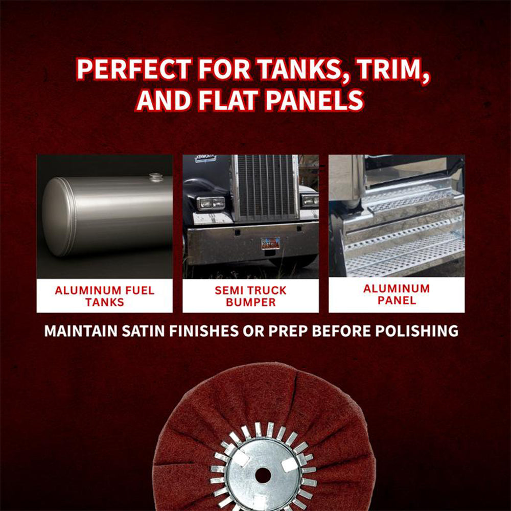 Sakerplus® Non Woven Airway Buffing Wheel