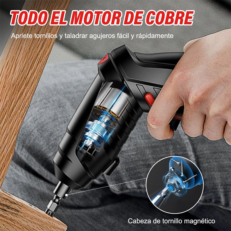 Sakerplus Cordless Electric Screwdriver with Bits