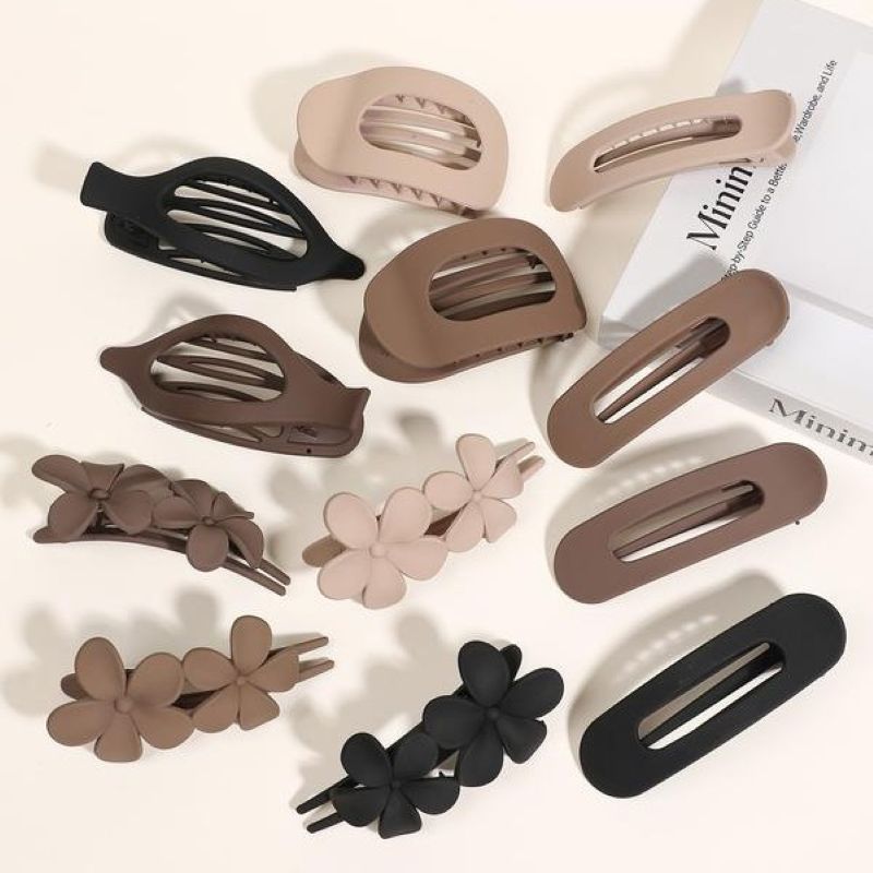 Sakerplus® 12 Pack Flat Hair Clips For Women
