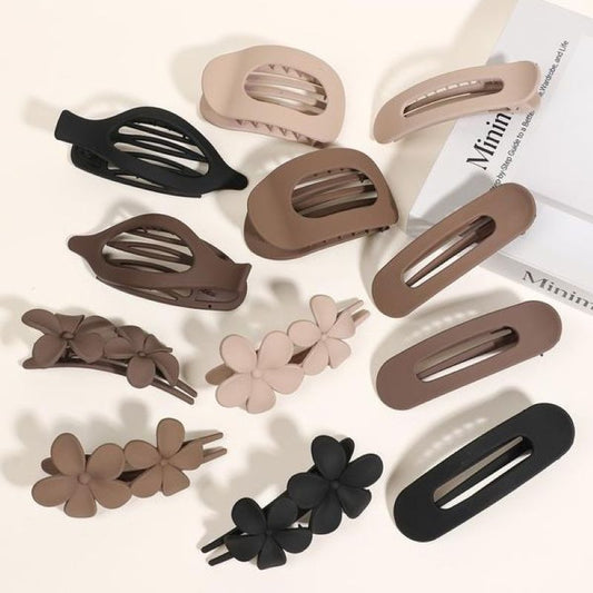 Sakerplus® 12 Pack Flat Hair Clips For Women