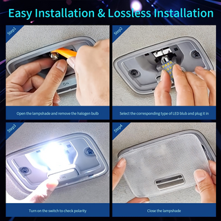 Sakerplus® Interior LED Dome Light Upgrade