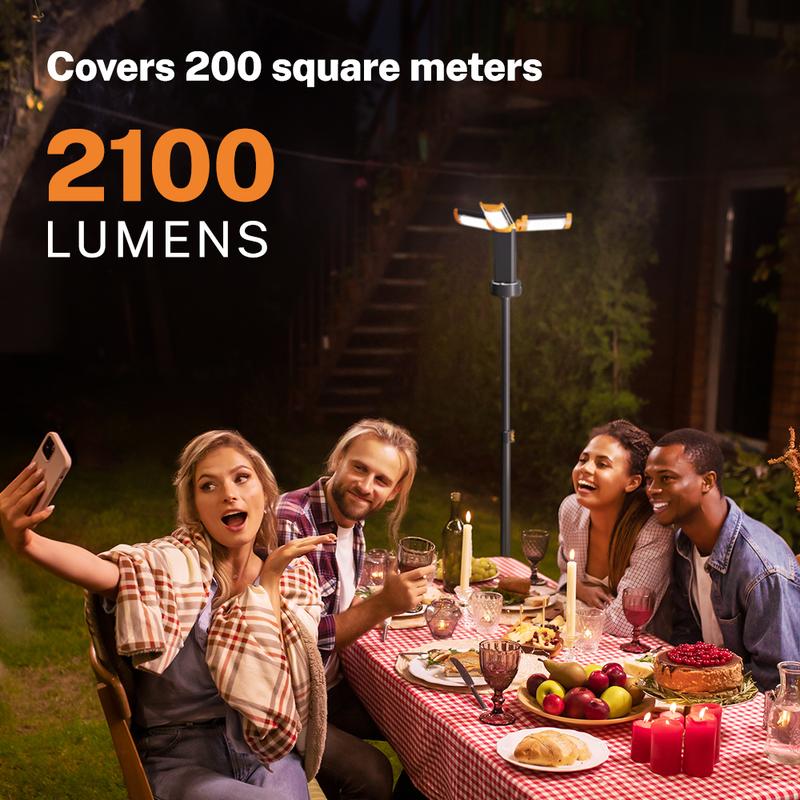 Sakerplus® Upgraded Portable Camping Light with Bracket