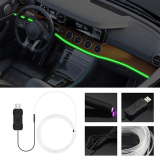 Sakerplus® USB Car LED Lights with APP Control