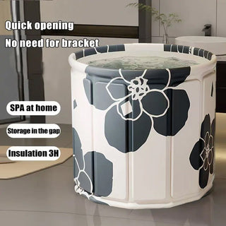 Sakerplus® Foldable Portable Adult Spa Soaking Tub