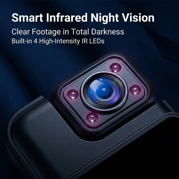 Sakerplus® 4K Body Cam With Rotatable Lens