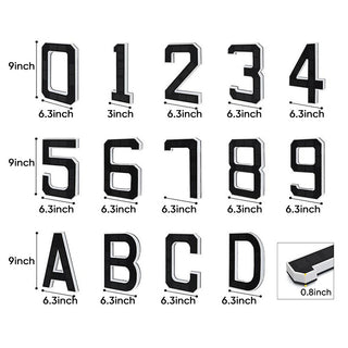 Sakerplus® Solar Lighted Address Signs For Houses