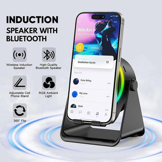 Sakerplus Wireless Induction Audio Bluetooth Speaker