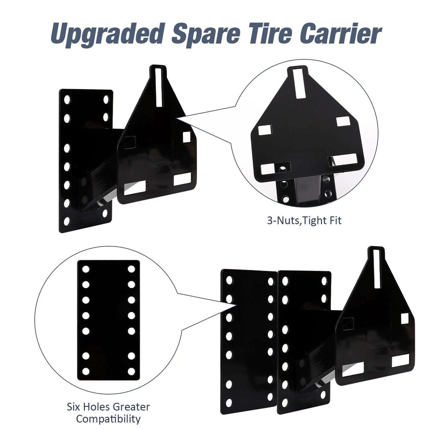 Sakerplus Spare Tire Carrier