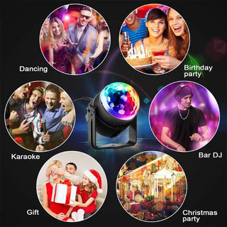 Sakerplus® Remote Control Disco Party Light