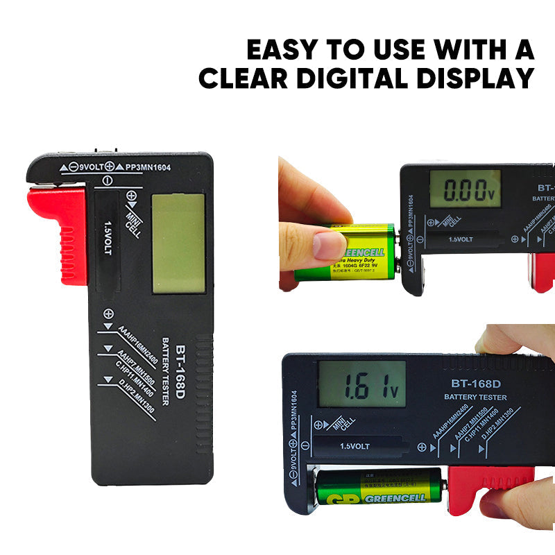 Sakerplus 116-Slot Battery Storage Box