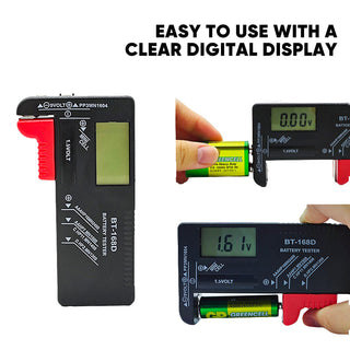 Sakerplus 116-Slot Battery Storage Box