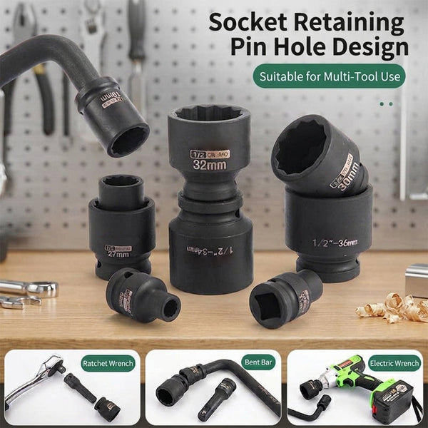 Sakerplus®  Heavy Duty 12-Point Impact Socket