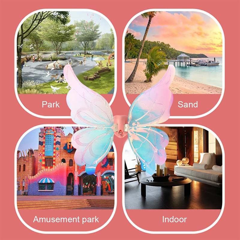 Sakerplus® Light Up Butterfly Wings Costume For Kids