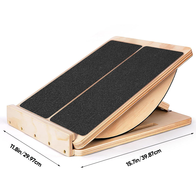 Sakerplus® 6-Angle Slant Board & Balance Board