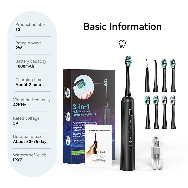 Sakerplus Electric Toothbrush with Water Flosser