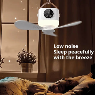 Sakerplus USB Rechargeable Ceiling Fan