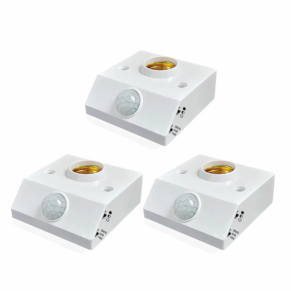 Sakerplus® Motion Sensor Light Socket Adapter