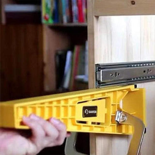 SAKER® 2 Piece Drawer Rail Installation Device