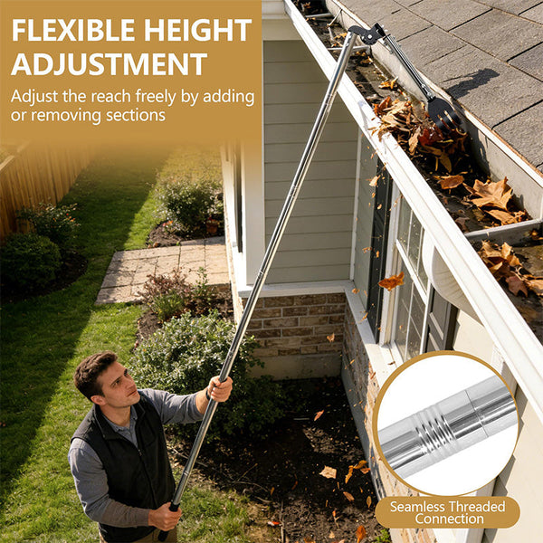 Sakerplus® Ground Level Gutter Cleaning Tool