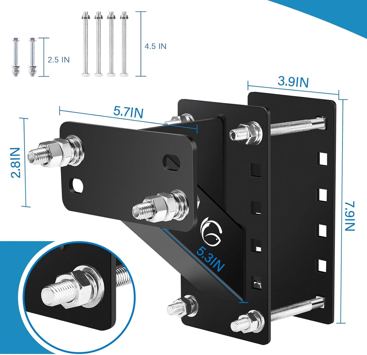 Sakerplus Spare Tire Carrier