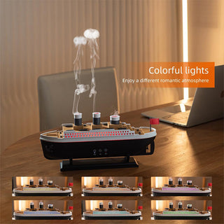 Sakerplus® Jellyfish Steam Boat Aroma Diffuser