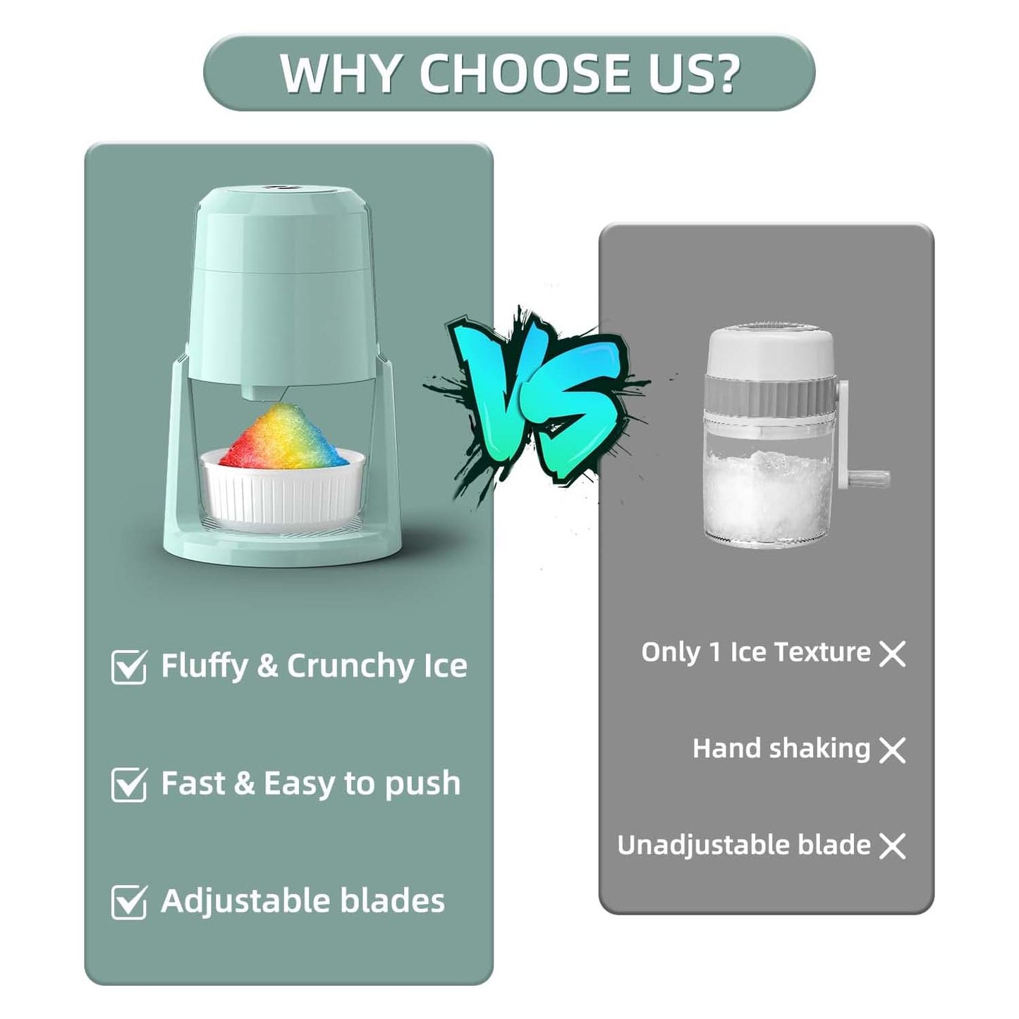 Sakerplus Shaved Ice Machine