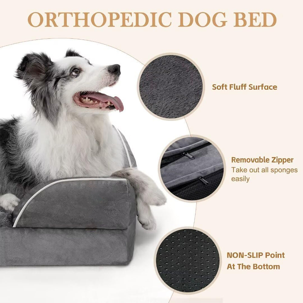 Sakerplus® Waterproof Orthopedic Large Dog Bed