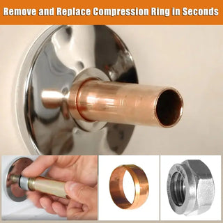 Sakerplus® Compression Sleeve Puller Pipe Tool