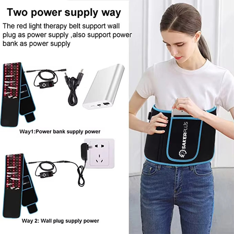 Sakerplus Infrared Light Waist Relaxation Massage Band