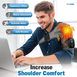 Sakerplus® Wireless Heated Shoulder Massager